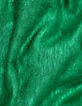 Camiseta verde de punto de lino para mujer-7