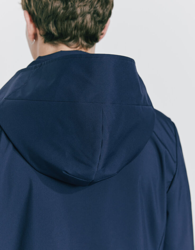 Parka marine à doubles poches Homme-6
