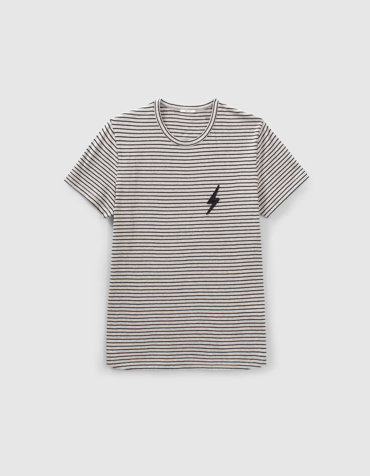 Graues Upcycling-Herrenmatrosenshirt-1
