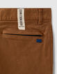Boys’ dark brown chinos with braid waistband-4