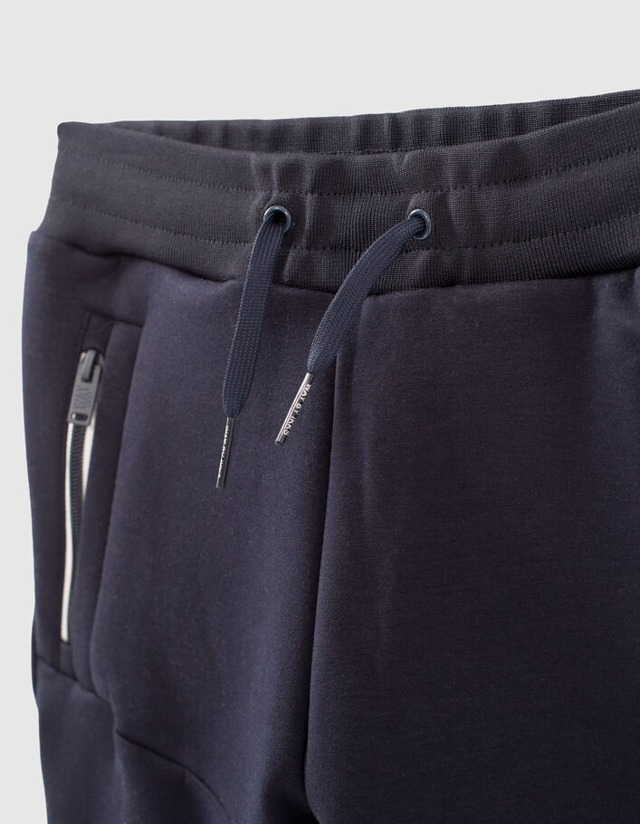 Short De Jogging 3/4 Homme MakingDa - Nylon élastique, Poches Zippées - Pour Sport Et Détente