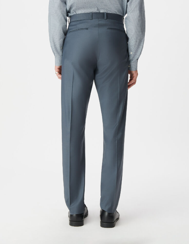Pantalon de costume bleu TRAVEL SUIT Homme-3