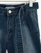 Stone Blue Mom-Jeansshorts für Mädchen-6