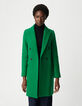 Preabrigo verde de mujer con esp&iacute;ritu caban-2