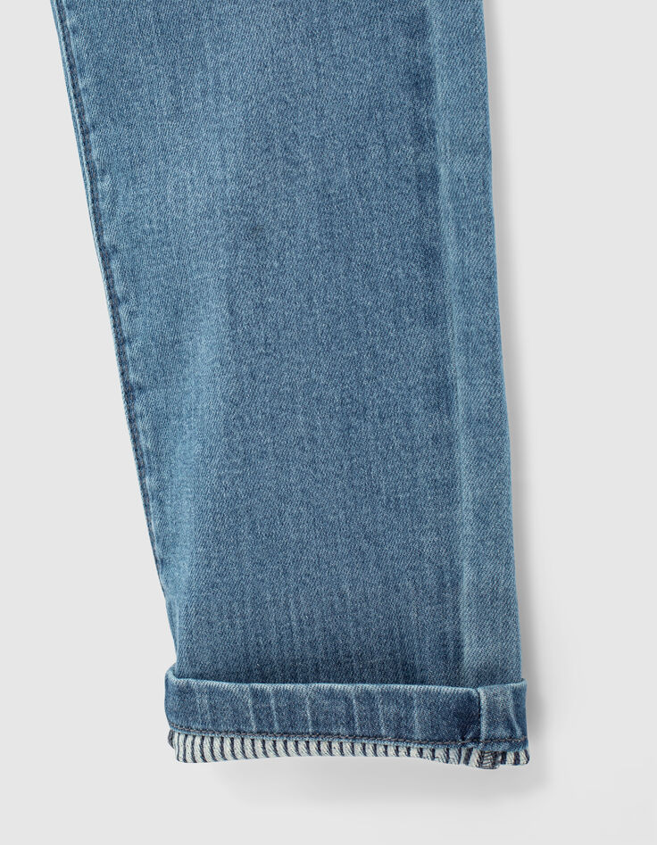 Light Blue Chino-Jungenjeans mit Kordelzug-4