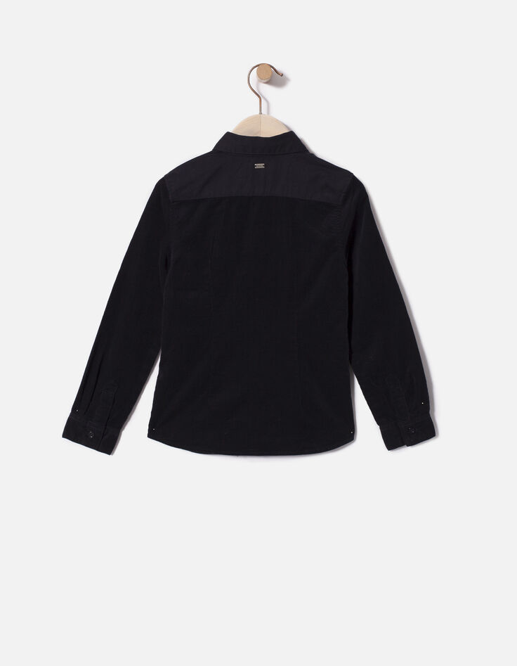 Chemise velours garçon-2