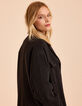 Manteau long gris esprit surchemise I.Code-6