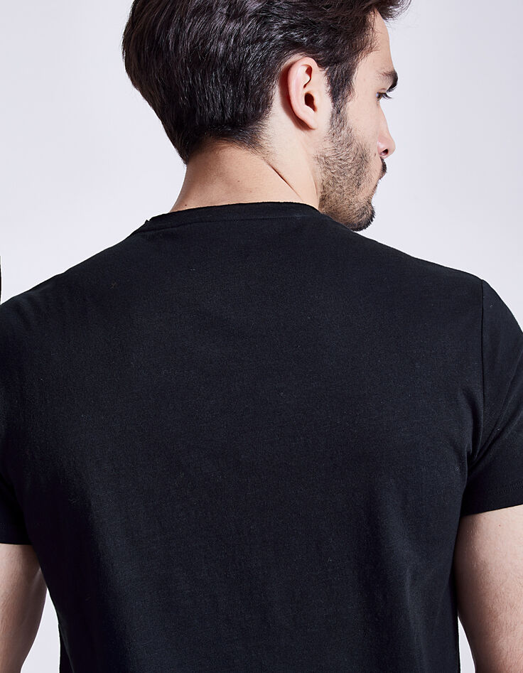 T-shirt skelet heren-5