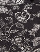 Schwarzes Herren REGULAR-Hemd mit Blumenprint-2
