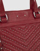 Bolso cab&aacute;s 1440 Medium cuero rojo cocodrilo mujer-2