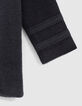 Polo navy nido de abeja bandera espalda bebé niño -5