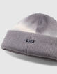Boy's grey tie and dye knit hat with mask cut-out-5