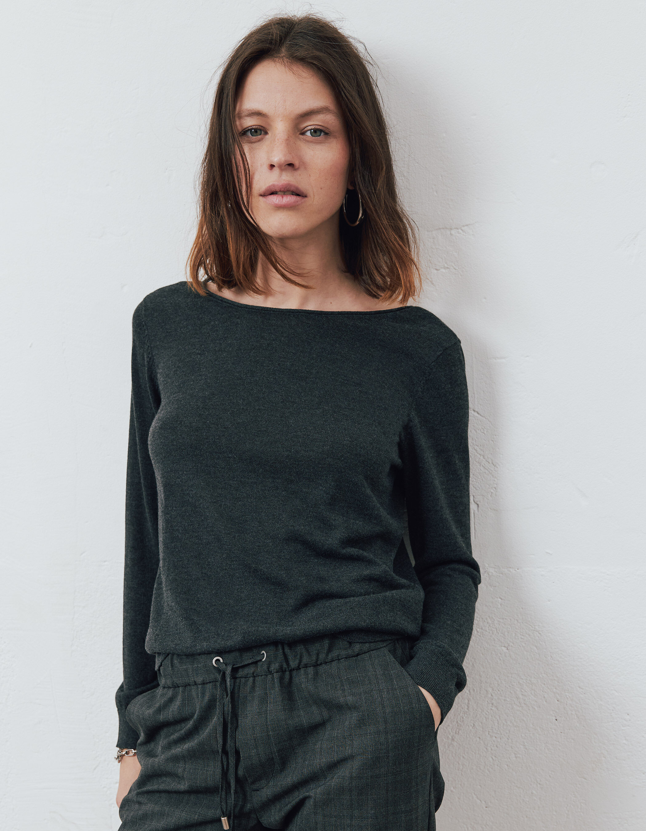 Pull noir dentelle femme outlet