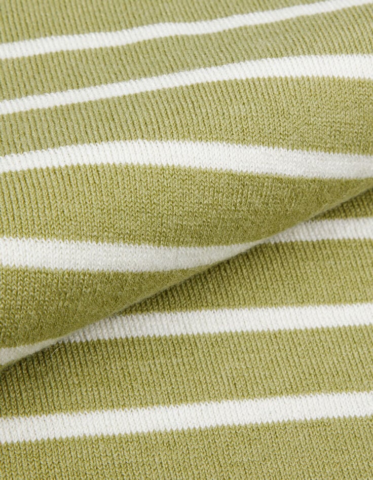 Pull CORRIE olive d&rsquo;&eacute;t&eacute; sans manches pour femme-8