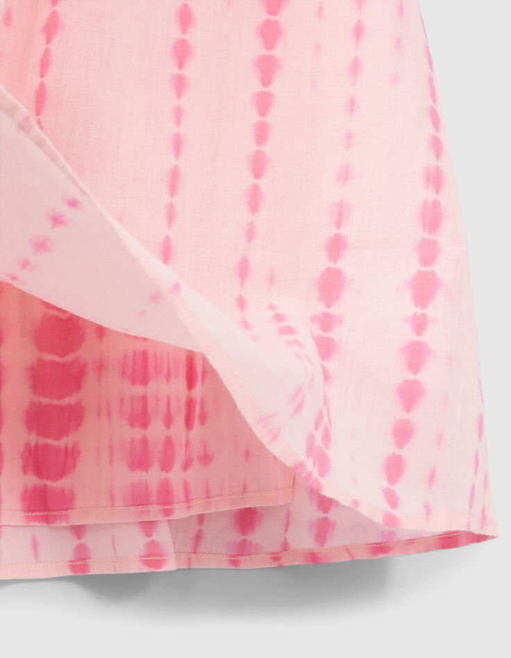 Vestido rosa tie&dye collares bordados ni&ntilde;a-5