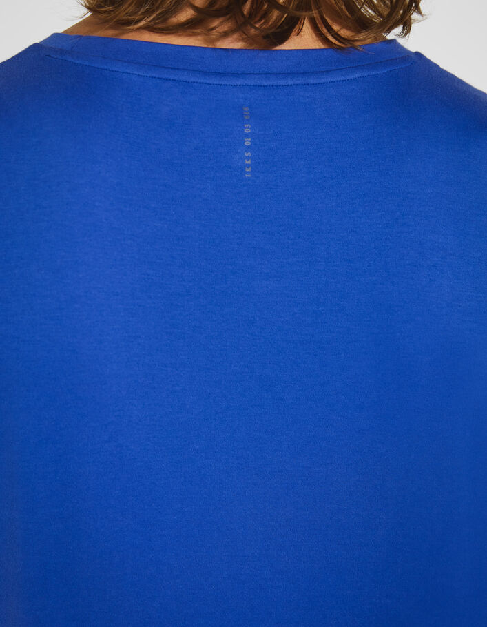 Camiseta azul eléctrico DRY FAST Hombre - IKKS