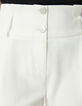 Women’s white recycled belted high-waist trousers-6