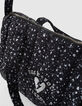 Schwarze M&auml;dchenbowlingtasche mit dezentem Rocker-Print-3