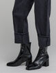 Antraciete maxi boyfriend-jeans voor dames-6