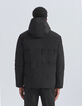 Men’s black/beige WATER REPELLENT reversible padded jacket-4