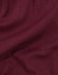 Langes bordeauxrotes Mädchen-T-Shirt-Kleid-9