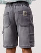 Graue Jungen-JOGGER-LOOSE-Bermudas, Waterless-2