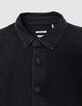 Chemise en jean regular grise Homme-2
