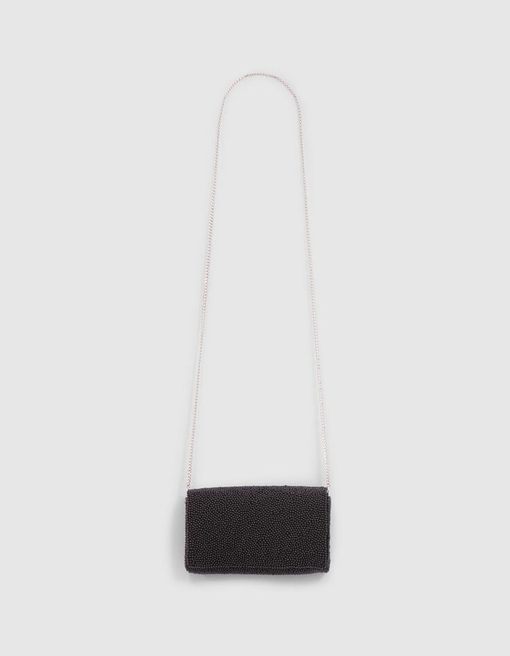 Bolso cuentas negras mujer-3