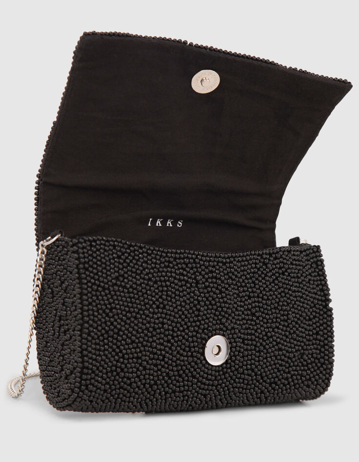Bolso cuentas negras mujer-4