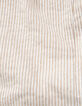 Gilet de costume cérémonie beige rayé garçon-6