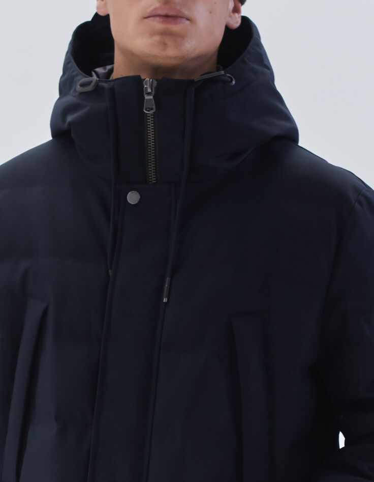 Parka longue marine WATERPROOF BREATHABLE Homme-4