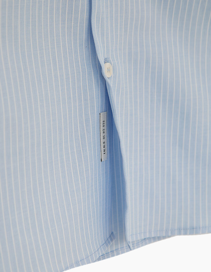 Chemise bleu ciel homme-2