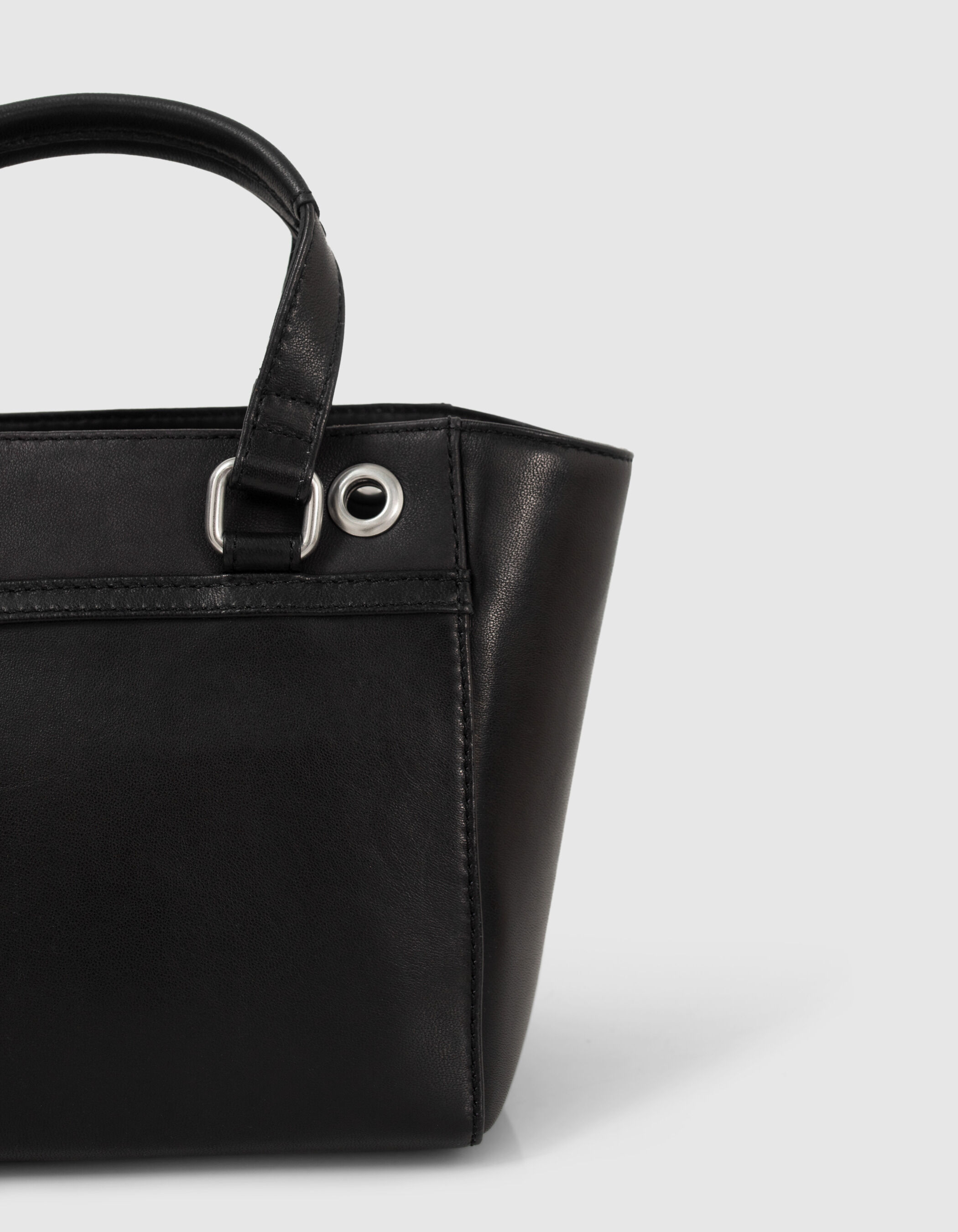 Sac ikks noir franges store