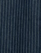 Gerade geschnittene weiße Cropped-Damenjeans Streifenmotiv-8