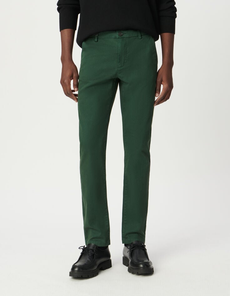 Slim-Herrenchinohose, grün-2 Slim-Herrenchinohose, grün-2