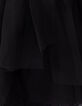 Jupe noire tulle asymétrique fille-6