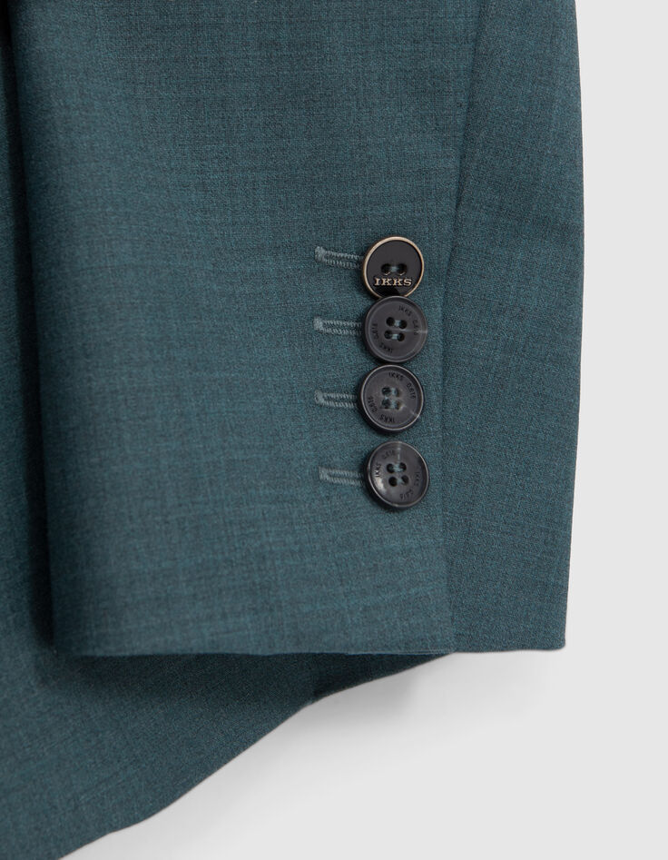 Veste de costume vert bleut&eacute; Homme-9