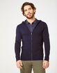 Men's navy cardigan-2
