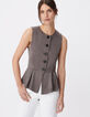 Lyocell&reg; grijs mouwloos damesvest-3