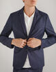 Veste de costume marine flanelle TRAVEL SUIT Homme-2