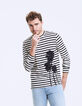 Marinière à visuels palmiers Homme-3