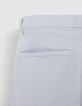 Pantal&oacute;n tipo chino SLIM celeste hombre-7