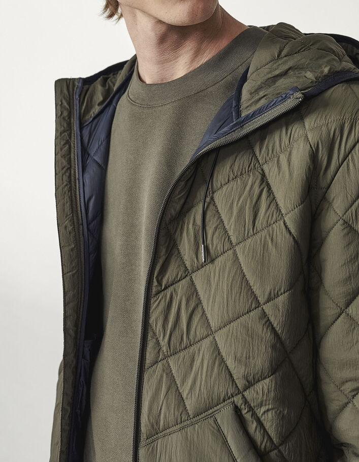 Sousdoudoune kaki matelassée Homme