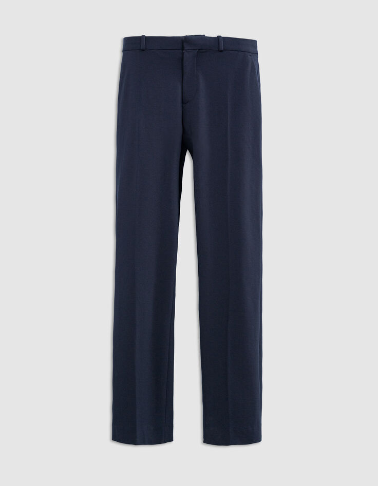 Pantalon de costume SLIM marine maille Milano Homme-8