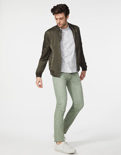 Jean slim kaki Salvation Homme - IKKS
