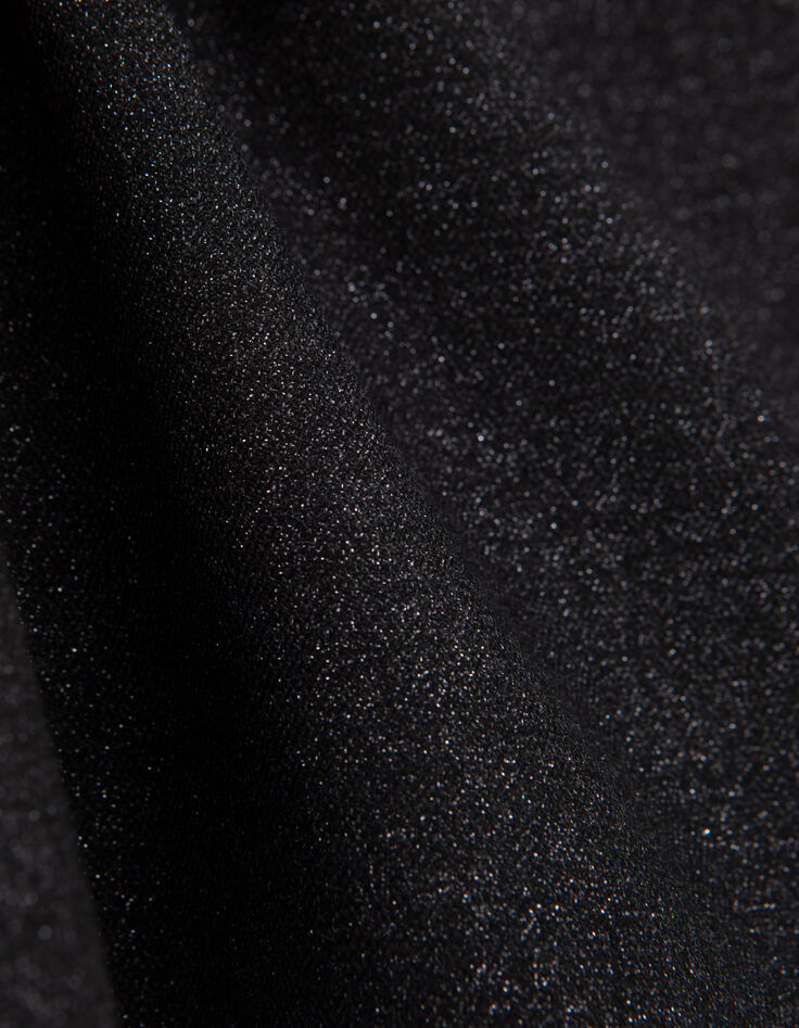 Zwarte blazer met glitters Dames-8