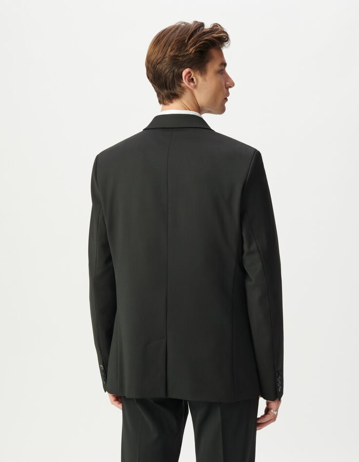 Men’s black TRAVEL SUIT suit jacket-4