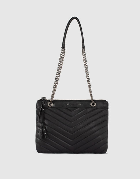 Women’s 1440 REPORTER quilted leather double pocket bag