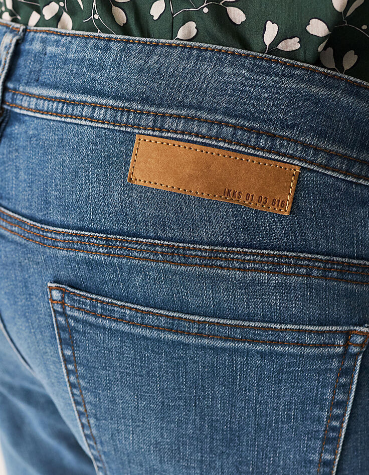 Men’s storm dirty faded SLIM jeans-4