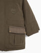 Kaki parka babyjongens -5